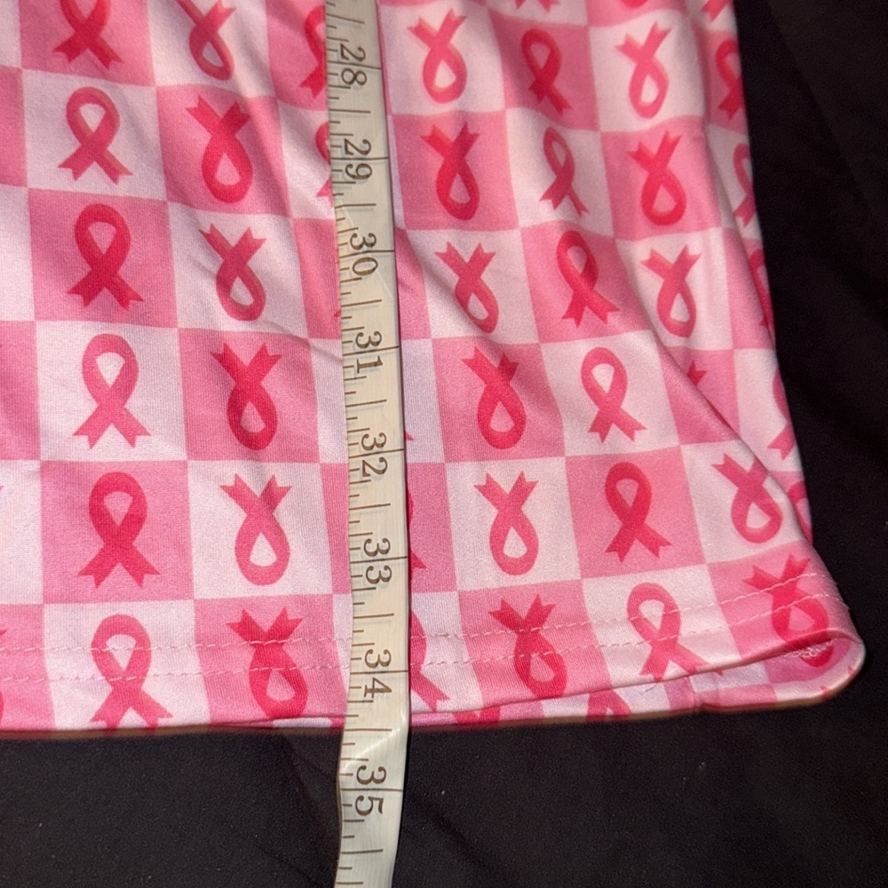 Real Love Pink Ribbon 🎀 Gown with front pocket 🎀🎗️Bundle - Picture 6 of 10